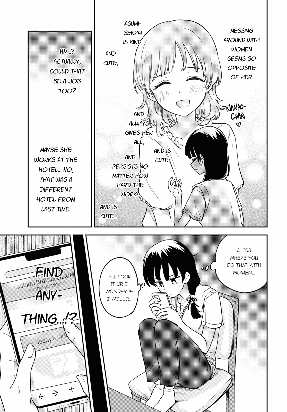 Asumi-chan is interested in Lesbian Brothels! Chapter 13 page 23 - Chapter 13