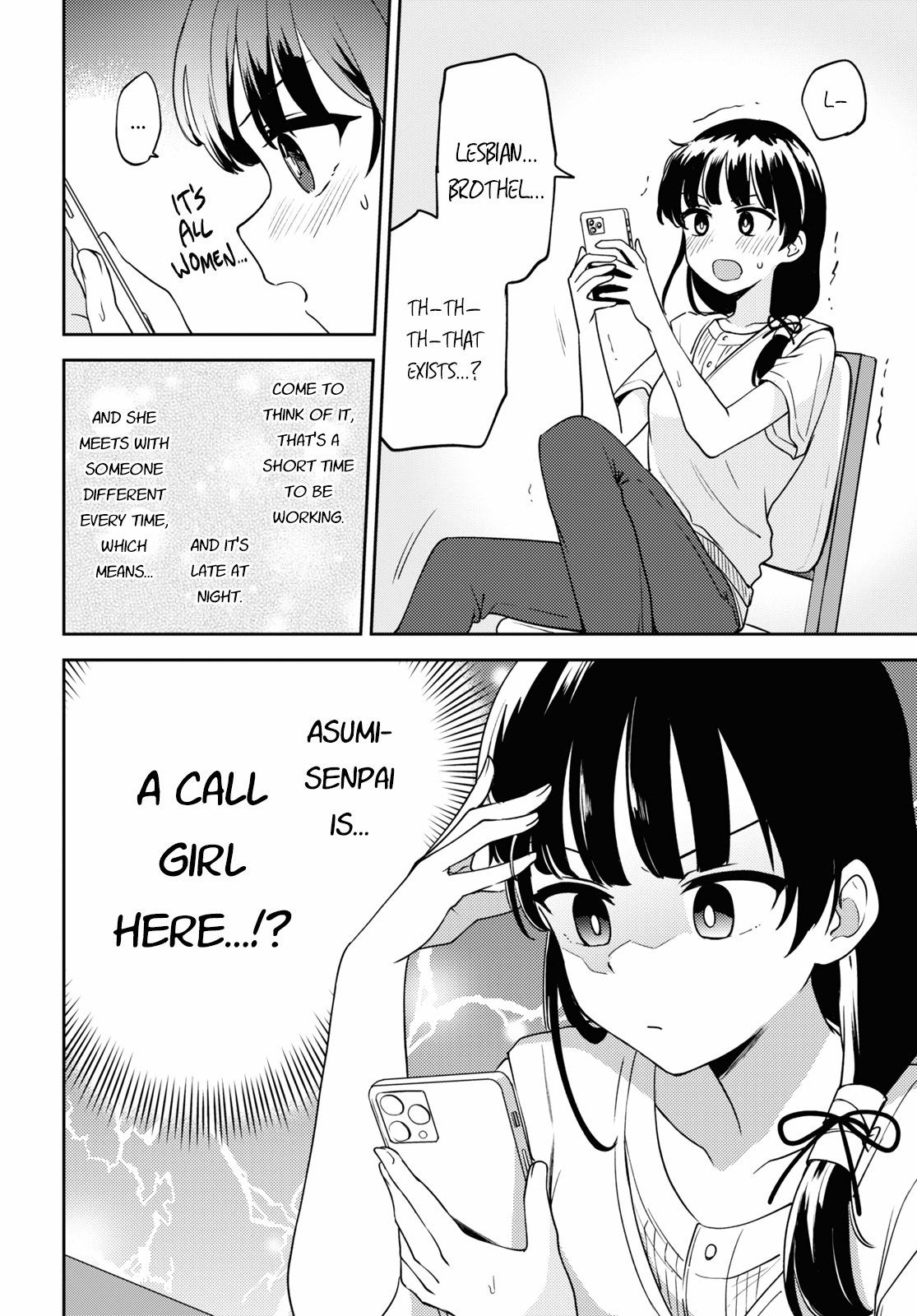 Asumi-chan is interested in Lesbian Brothels! Chapter 13 page 24 - Chapter 13