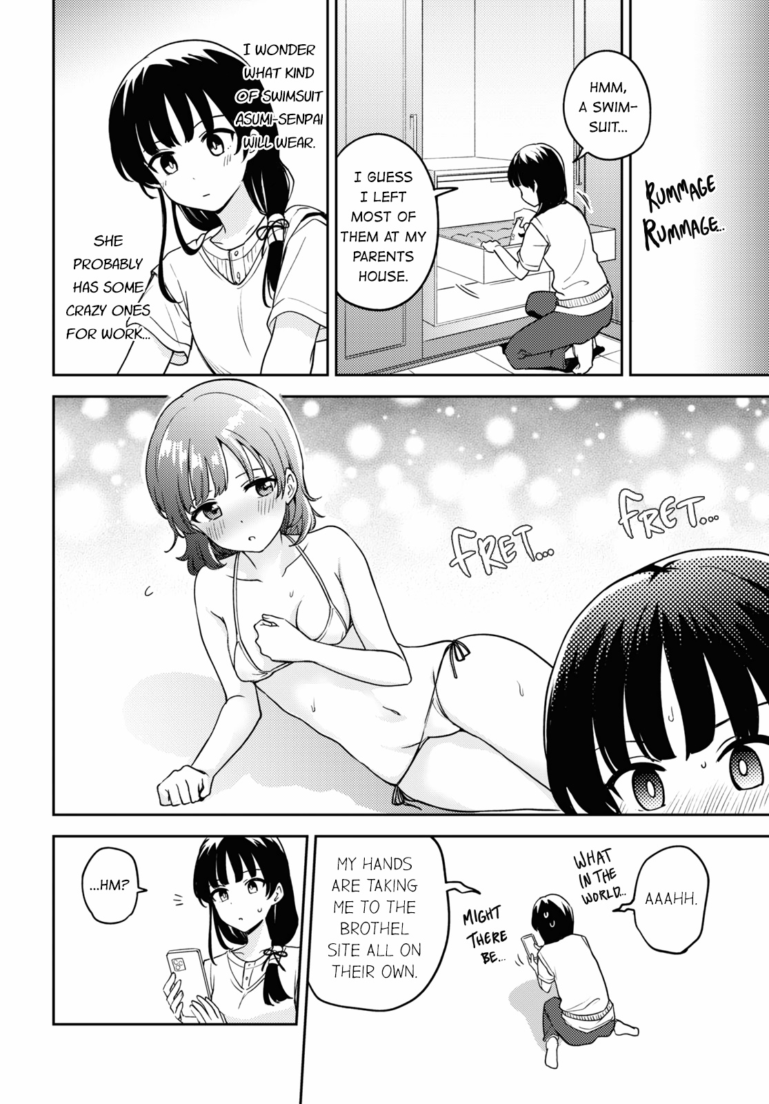 Asumi-chan is interested in Lesbian Brothels! Chapter 13 page 30 - Chapter 13
