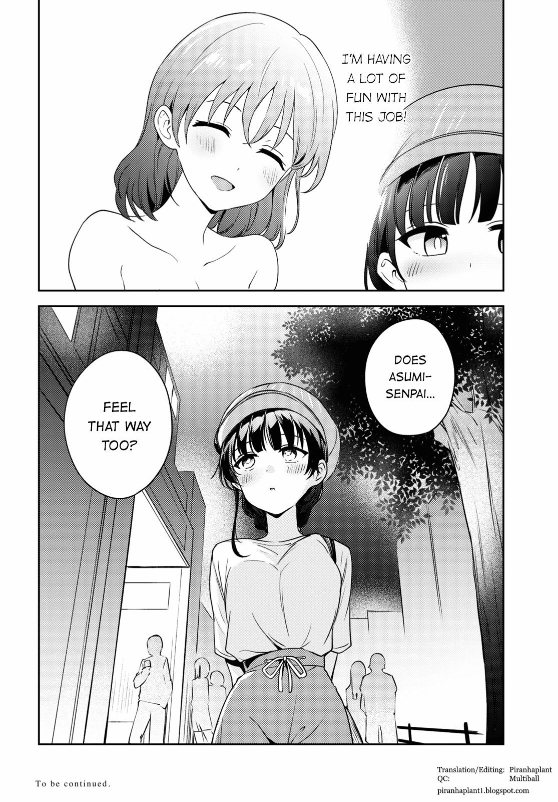 Asumi-chan is interested in Lesbian Brothels! Chapter 14 page 38 - Chapter 14