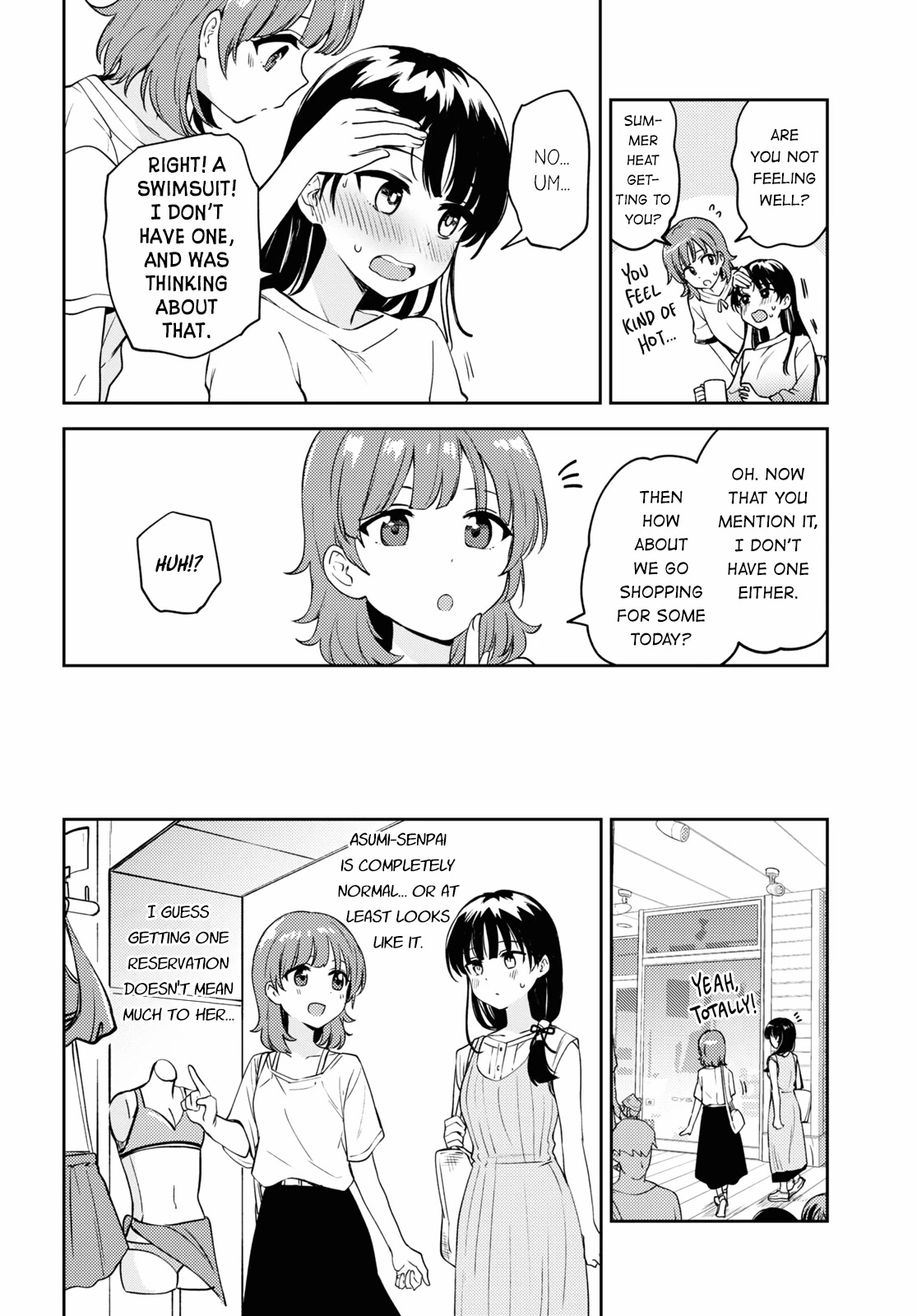 Asumi-chan is interested in Lesbian Brothels! Chapter 14 page 4 - Chapter 14