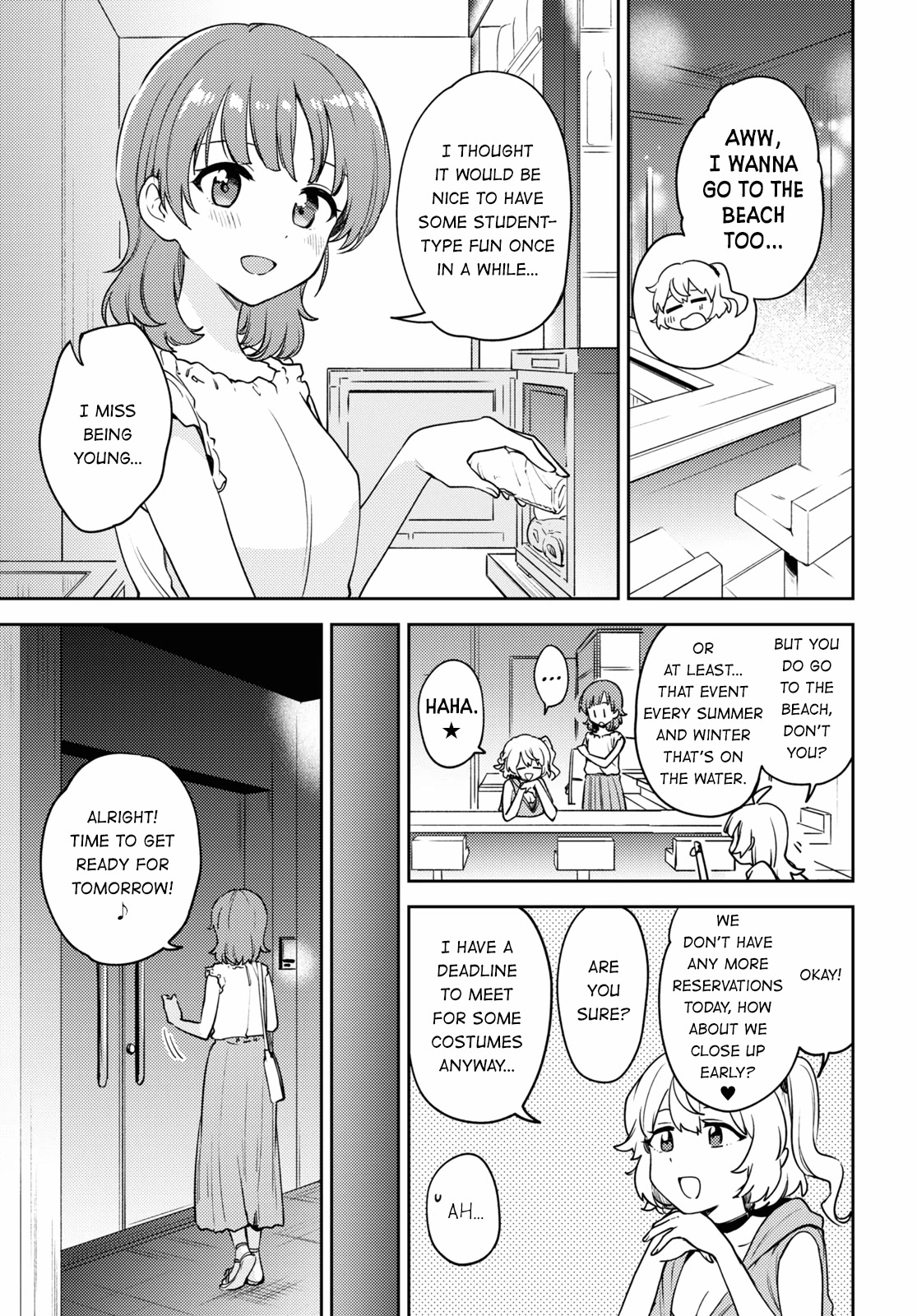 Asumi-chan is interested in Lesbian Brothels! Chapter 15 page 1 - Chapter 15
