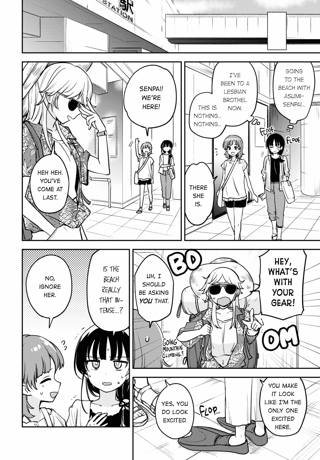 Asumi-chan is interested in Lesbian Brothels! Chapter 15 page 4 - Chapter 15