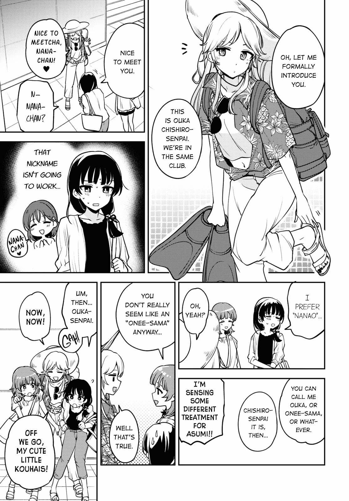 Asumi-chan is interested in Lesbian Brothels! Chapter 15 page 5 - Chapter 15