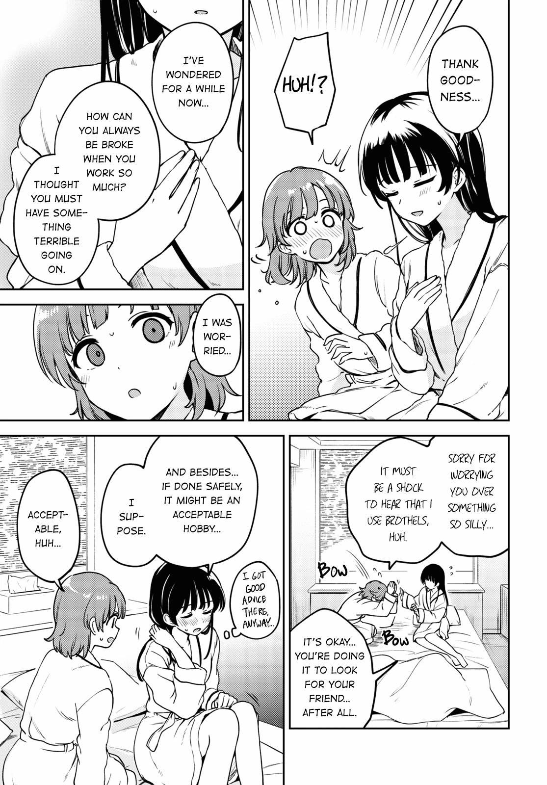 Asumi-chan is interested in Lesbian Brothels! Chapter 16 page 19 - Chapter 16
