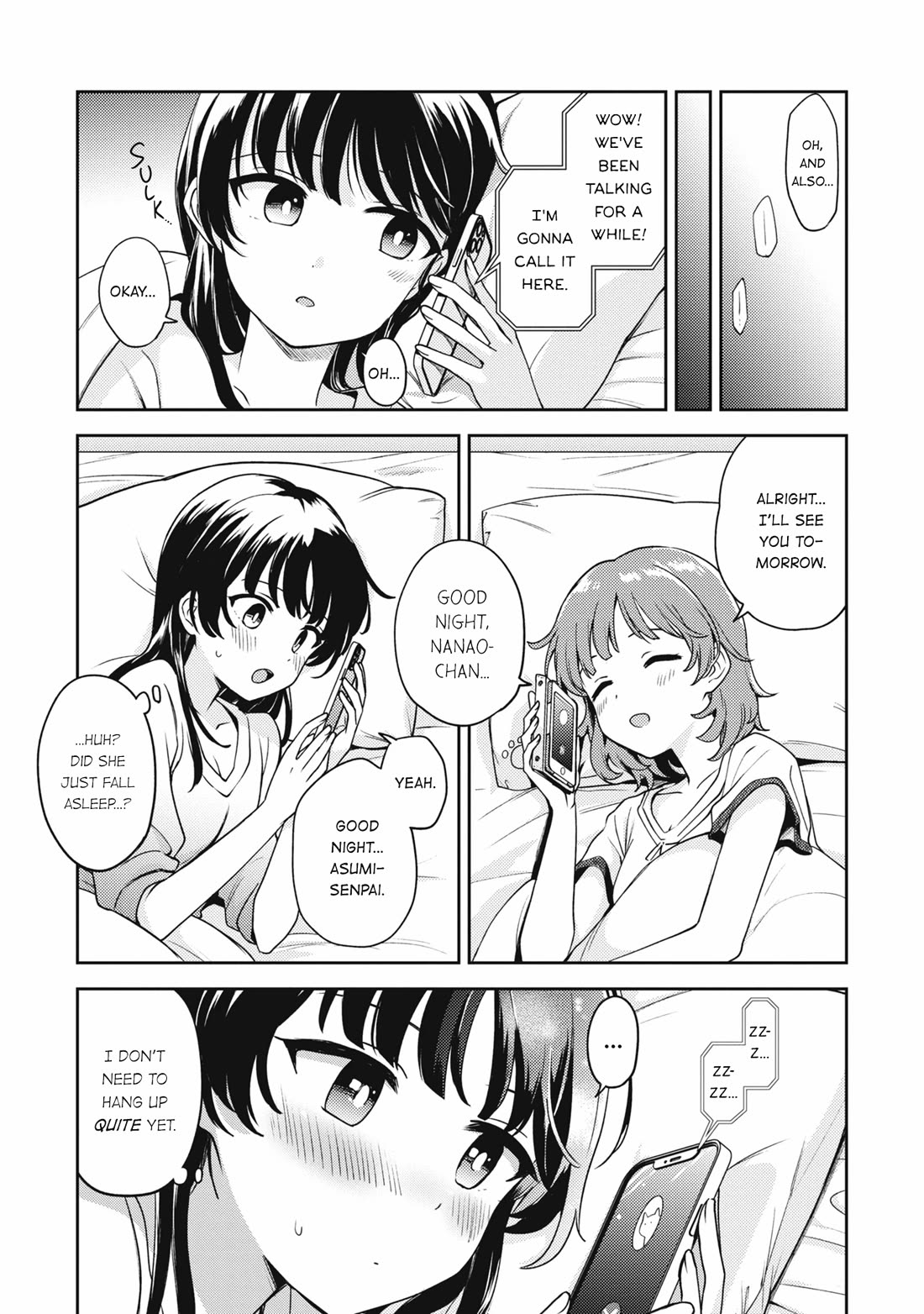 Asumi-chan is interested in Lesbian Brothels! Chapter 17.5 page 4 - Chapter 17.5: Volume 4 Extras