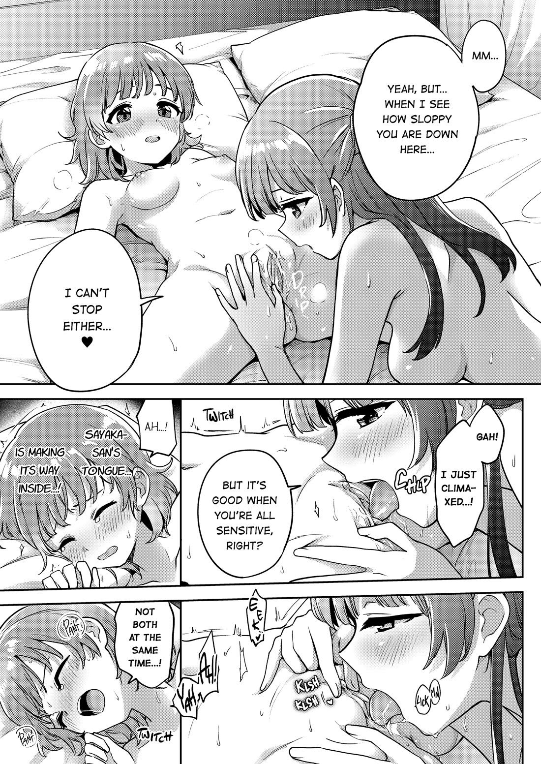 Asumi-chan is interested in Lesbian Brothels! Chapter 17.6 page 13 - Chapter 17.6: ASMR Extra