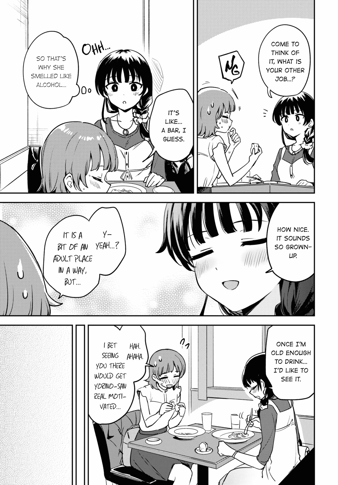 Asumi-chan is interested in Lesbian Brothels! Chapter 17 page 9 - Chapter 17
