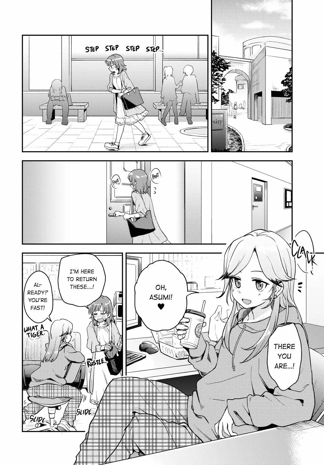 Asumi-chan is interested in Lesbian Brothels! Chapter 2 page 10 - Chapter 2