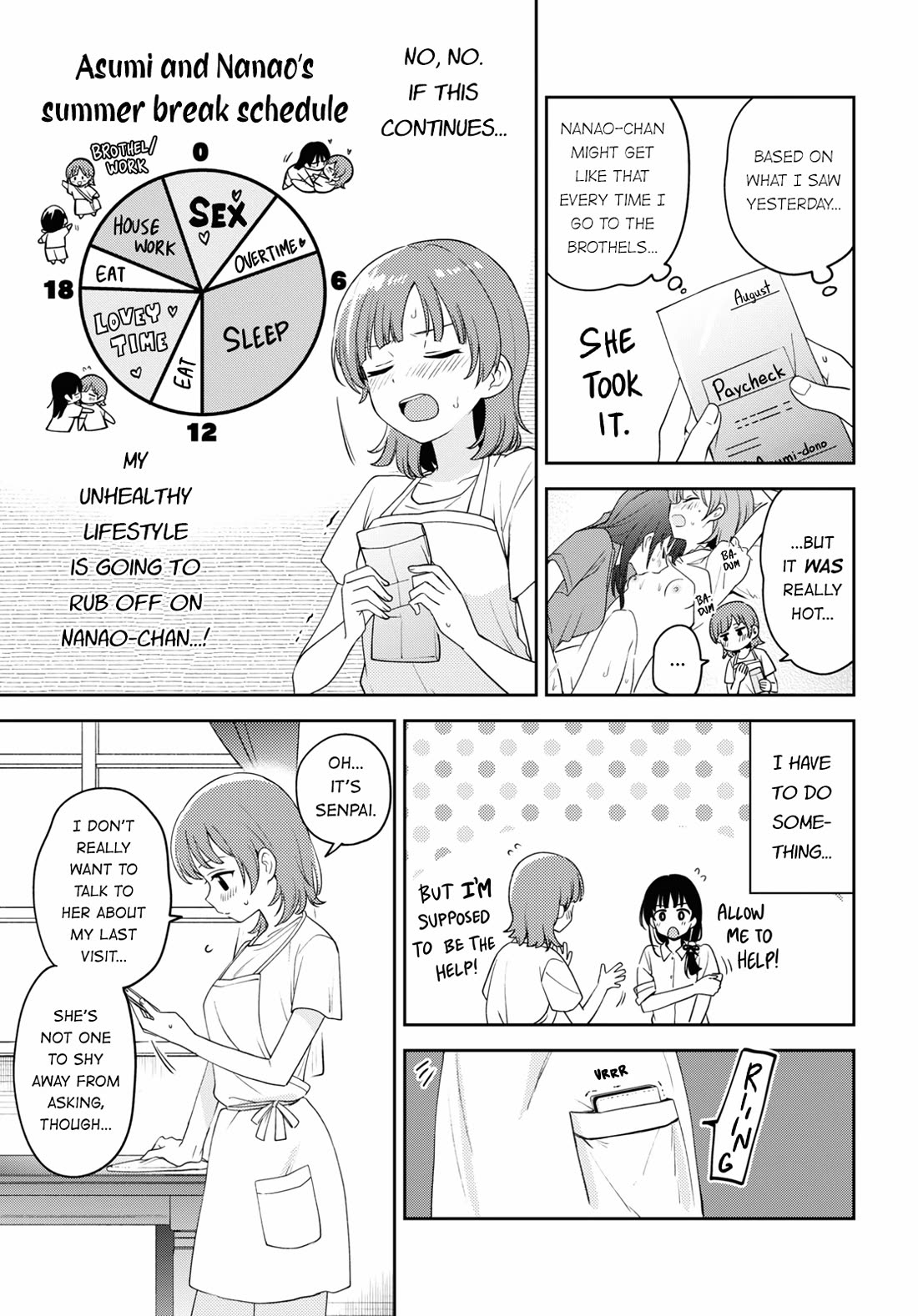 Asumi-chan is interested in Lesbian Brothels! Chapter 22 page 33 - Chapter 22