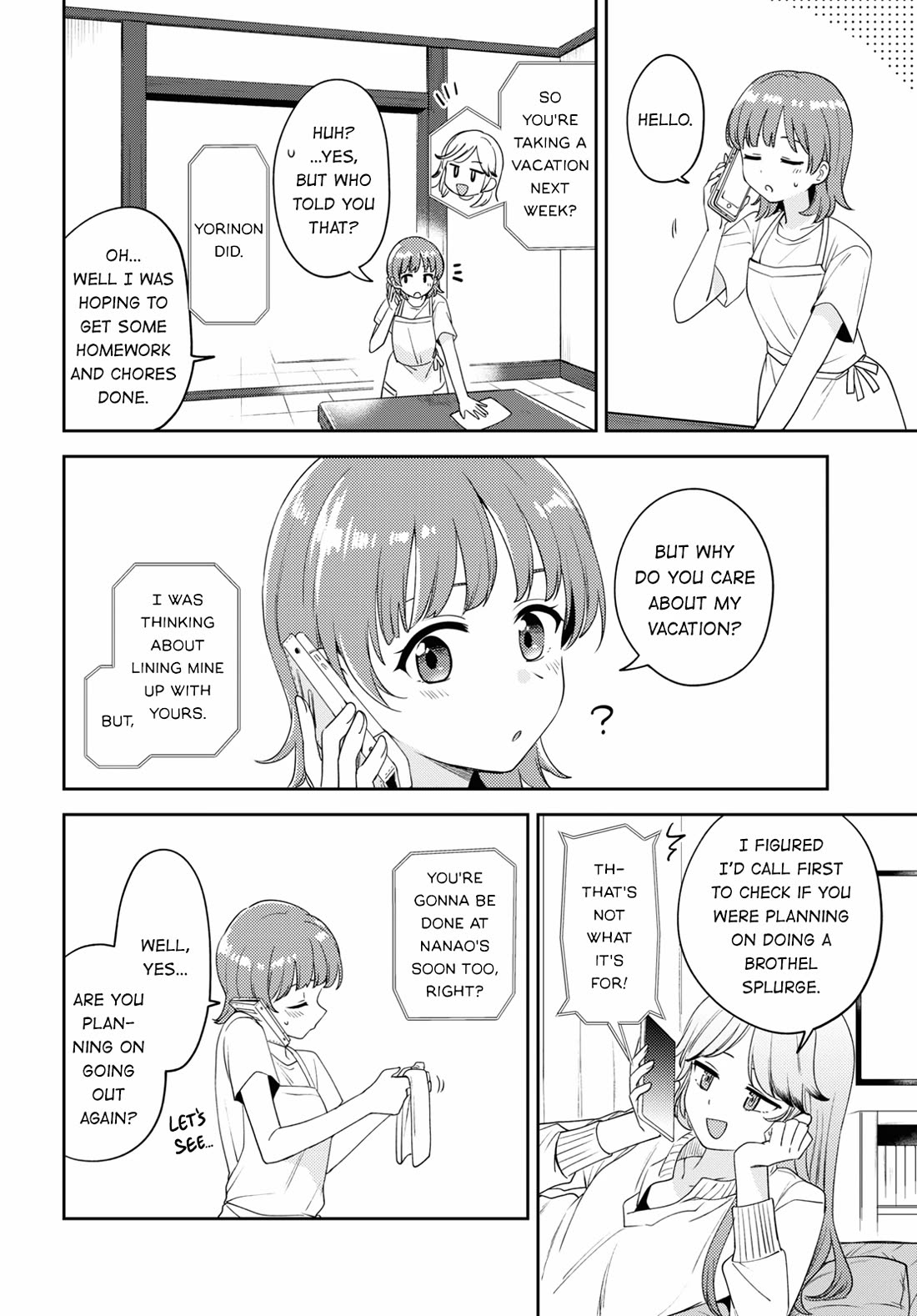 Asumi-chan is interested in Lesbian Brothels! Chapter 22 page 34 - Chapter 22