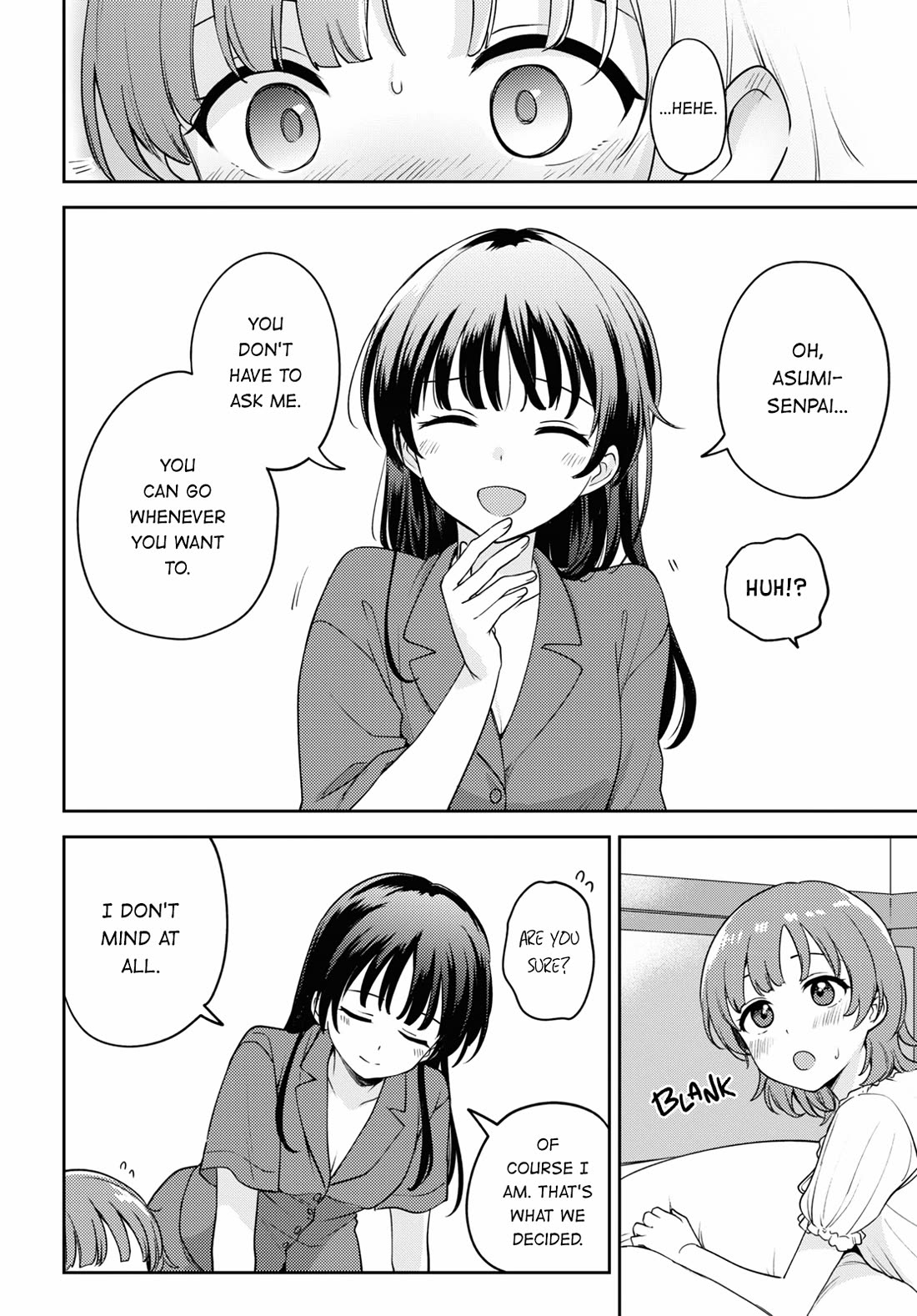 Asumi-chan is interested in Lesbian Brothels! Chapter 22 page 4 - Chapter 22