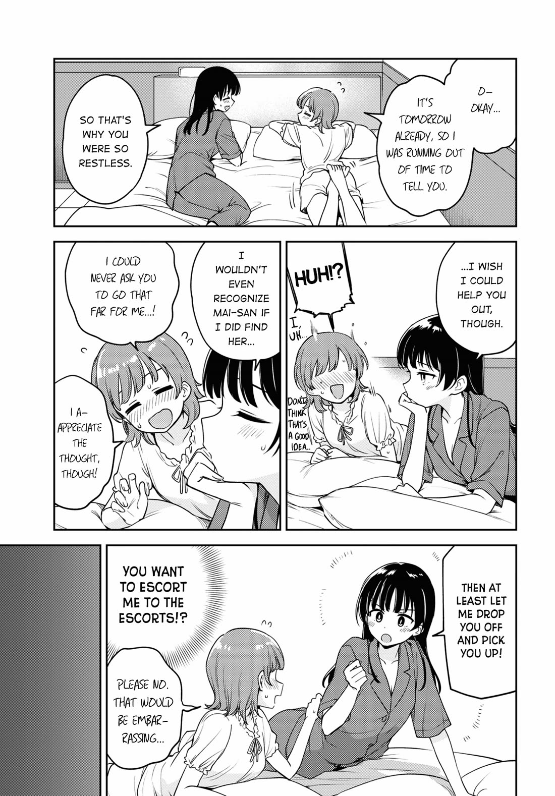 Asumi-chan is interested in Lesbian Brothels! Chapter 22 page 5 - Chapter 22