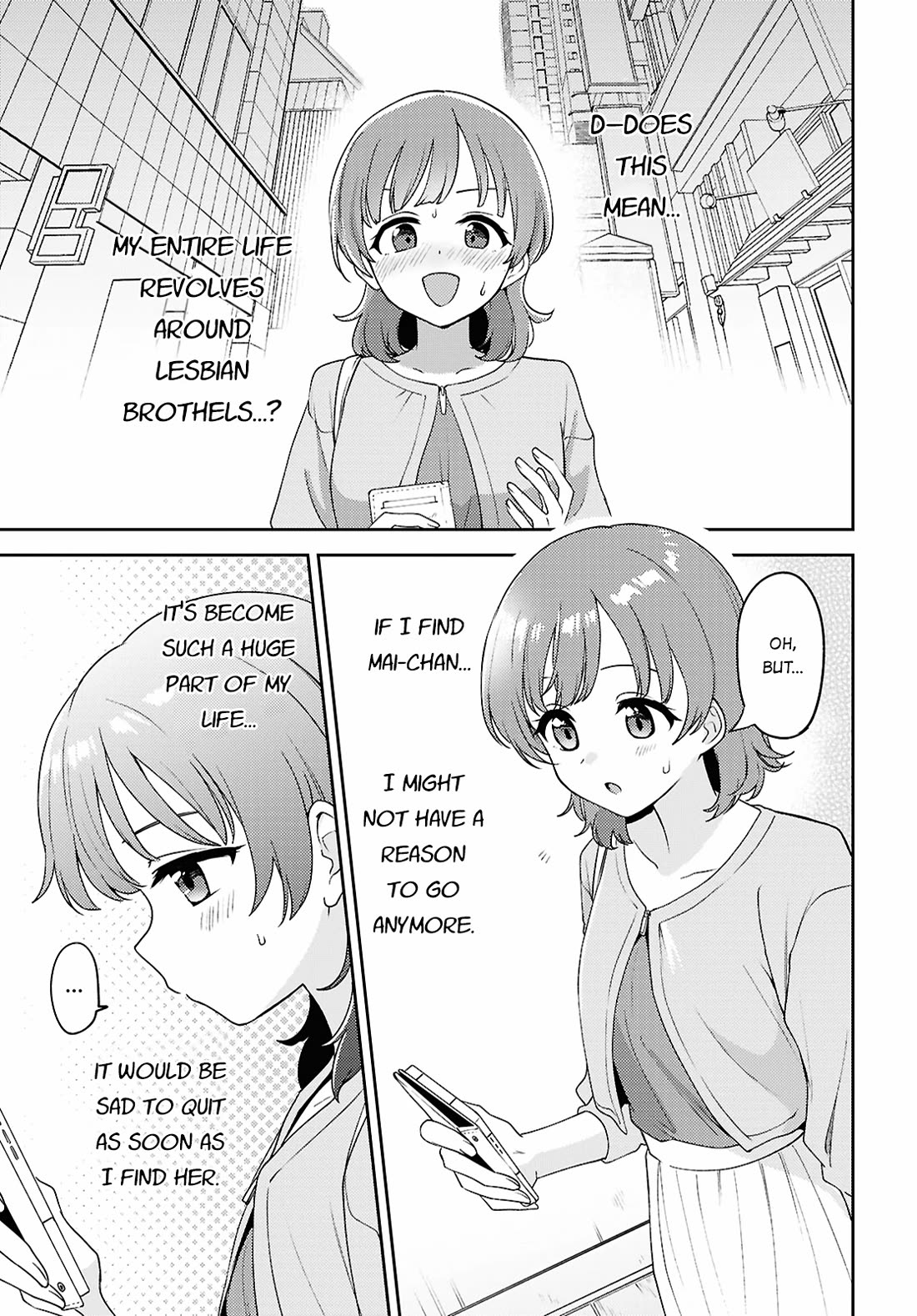Asumi-chan is interested in Lesbian Brothels! Chapter 27 page 9 - Chapter 27