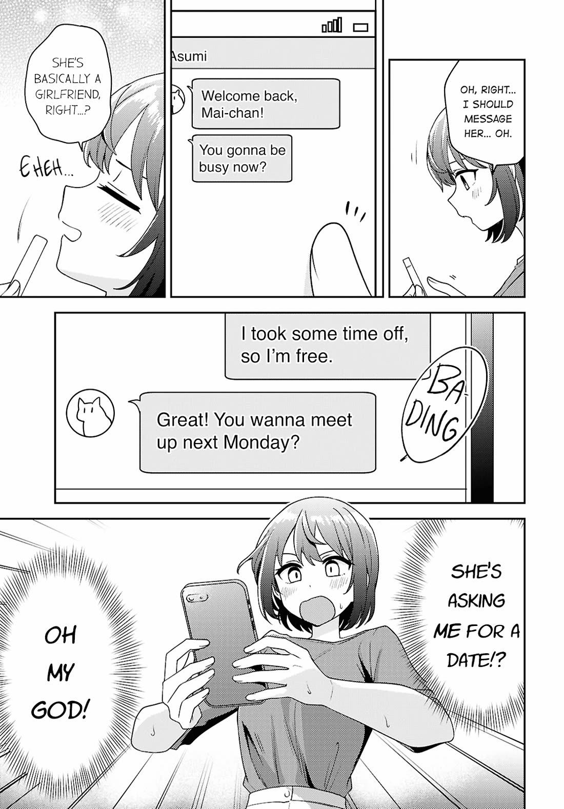 Asumi-chan is interested in Lesbian Brothels! Chapter 28 page 35 - Chapter 28