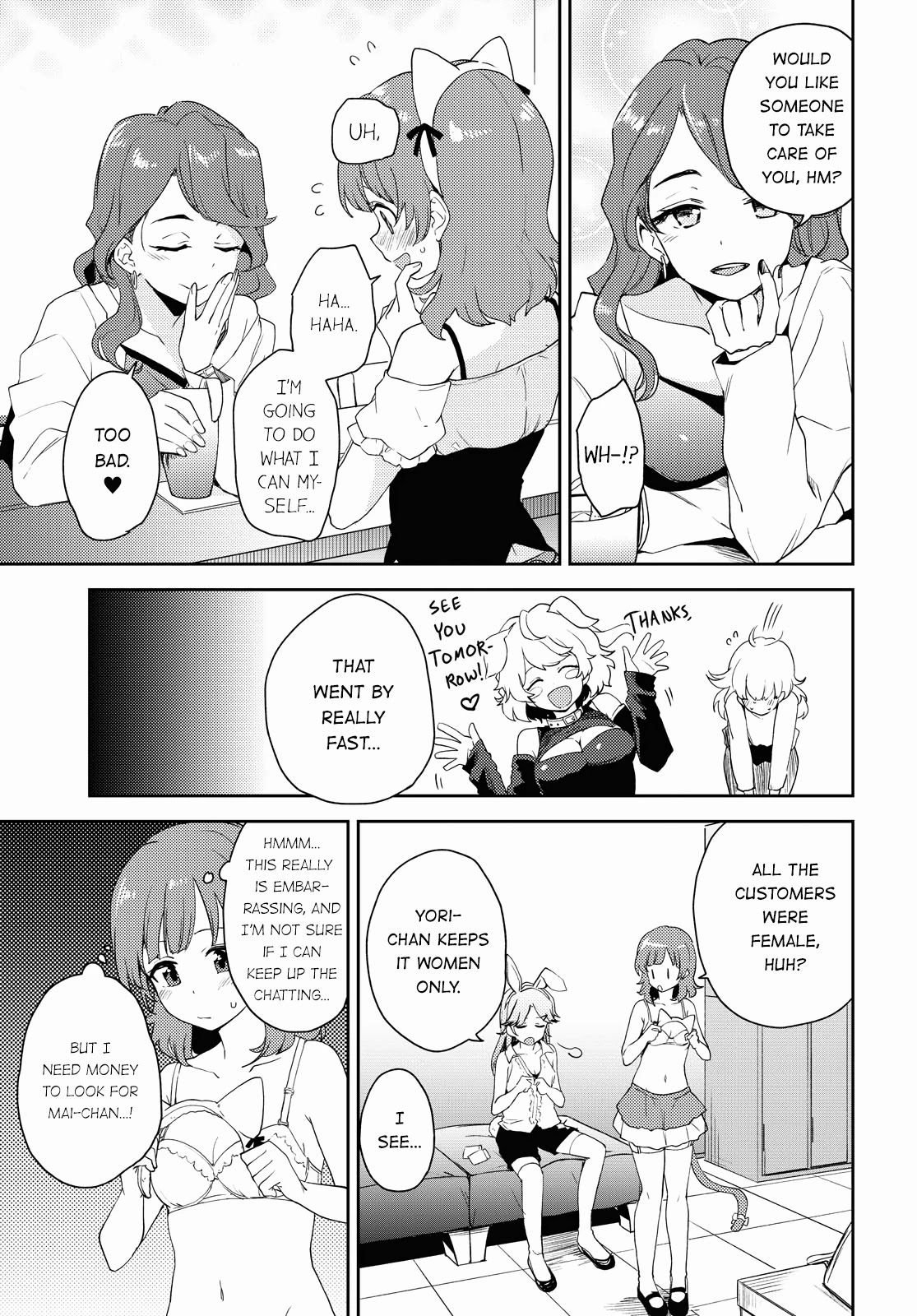 Asumi-chan is interested in Lesbian Brothels! Chapter 3 page 11 - Chapter 3