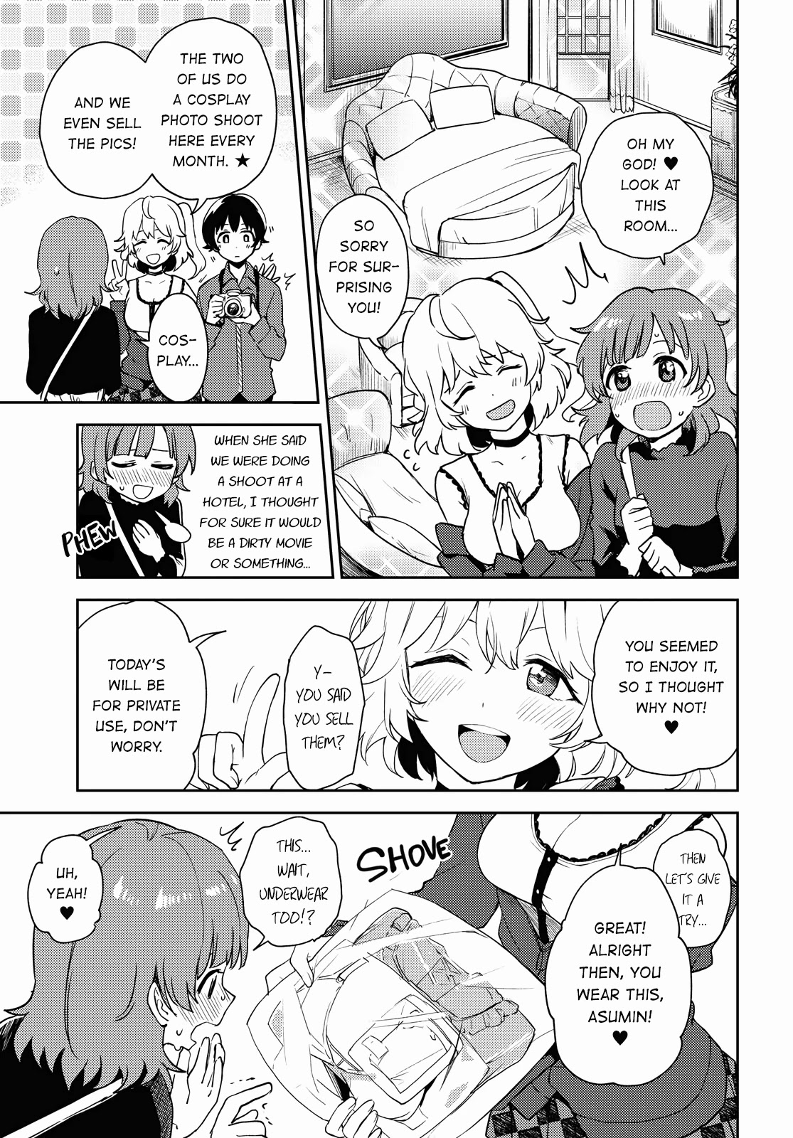 Asumi-chan is interested in Lesbian Brothels! Chapter 3 page 15 - Chapter 3