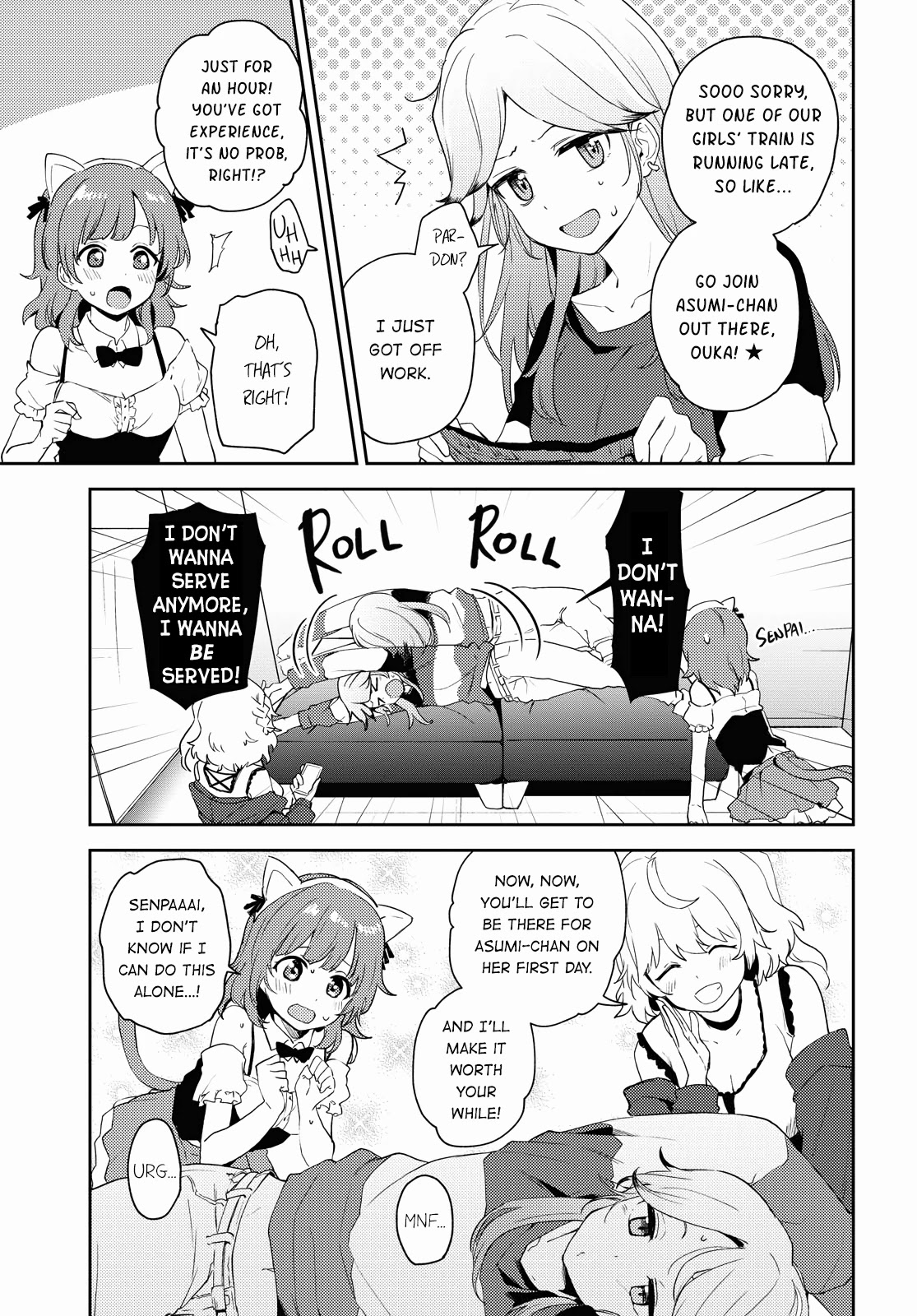 Asumi-chan is interested in Lesbian Brothels! Chapter 3 page 9 - Chapter 3