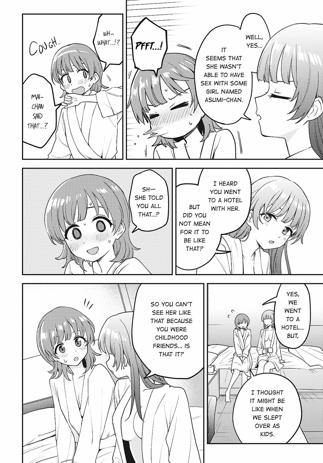 Asumi-chan is interested in Lesbian Brothels! Chapter 30 page 22 - Chapter 30