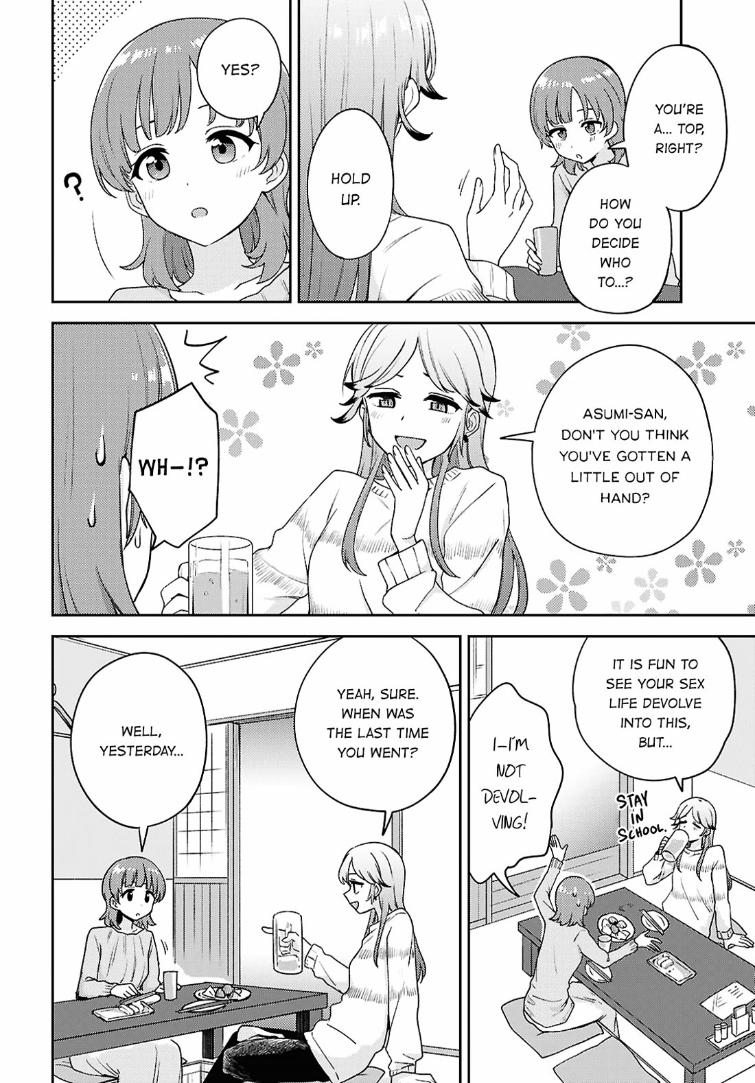 Asumi-chan is interested in Lesbian Brothels! Chapter 31 page 4 - Chapter 31
