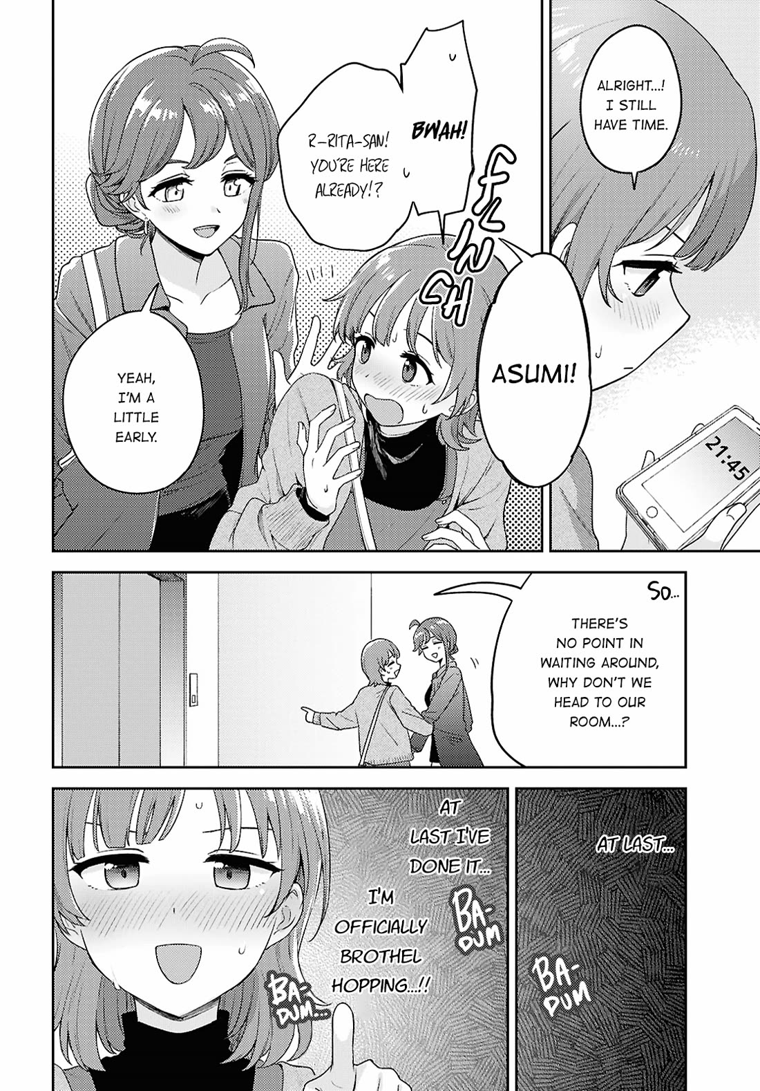 Asumi-chan is interested in Lesbian Brothels! Chapter 32 page 22 - Chapter 32