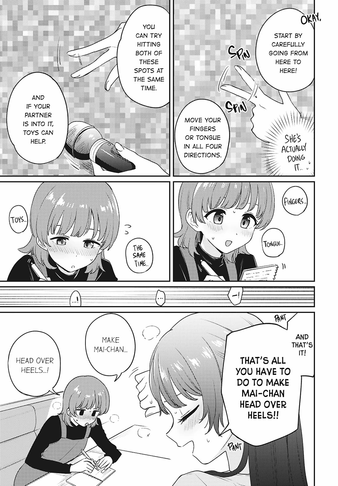 Asumi-chan is interested in Lesbian Brothels! Chapter 34 page 13 - Chapter 34