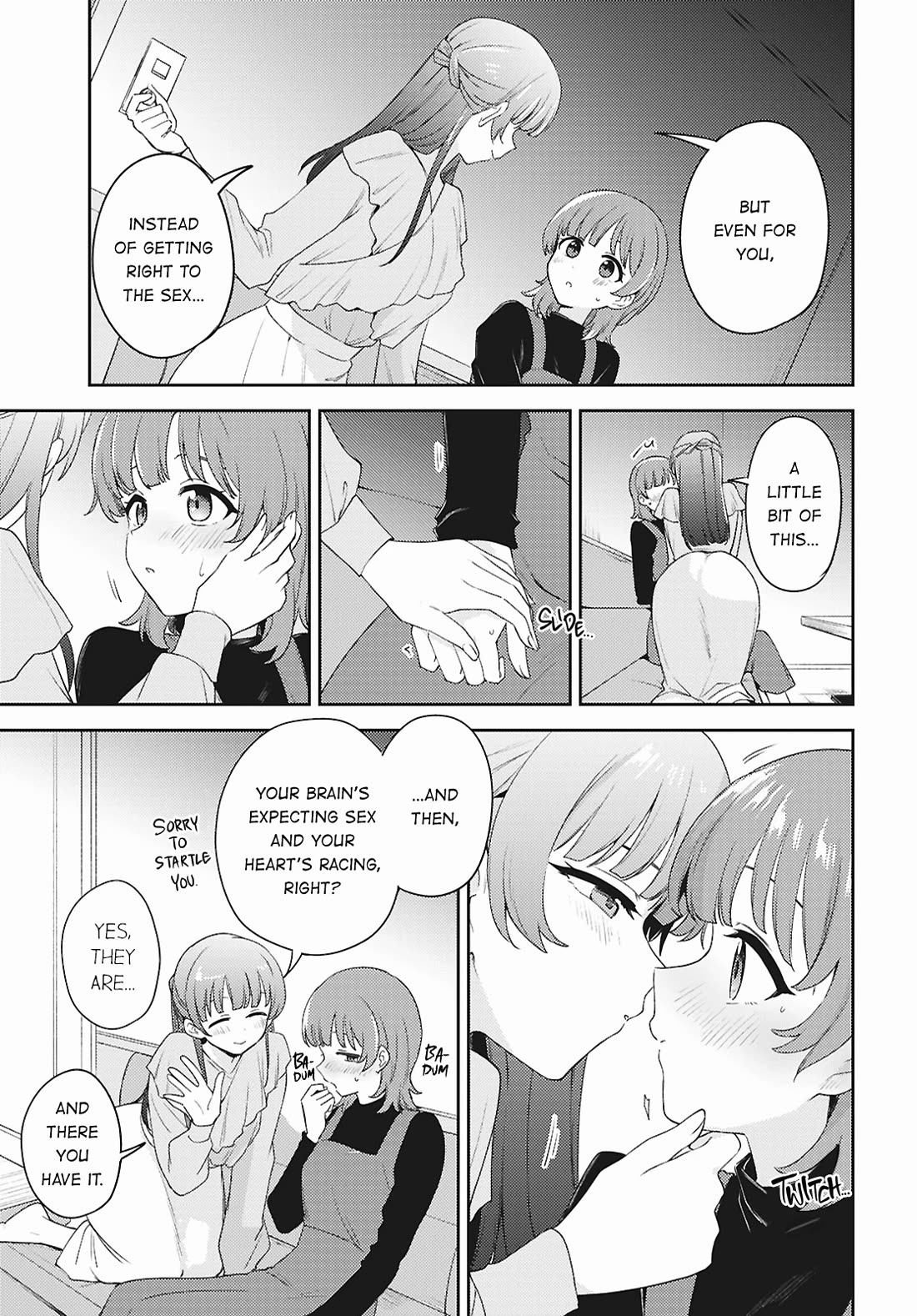 Asumi-chan is interested in Lesbian Brothels! Chapter 34 page 9 - Chapter 34