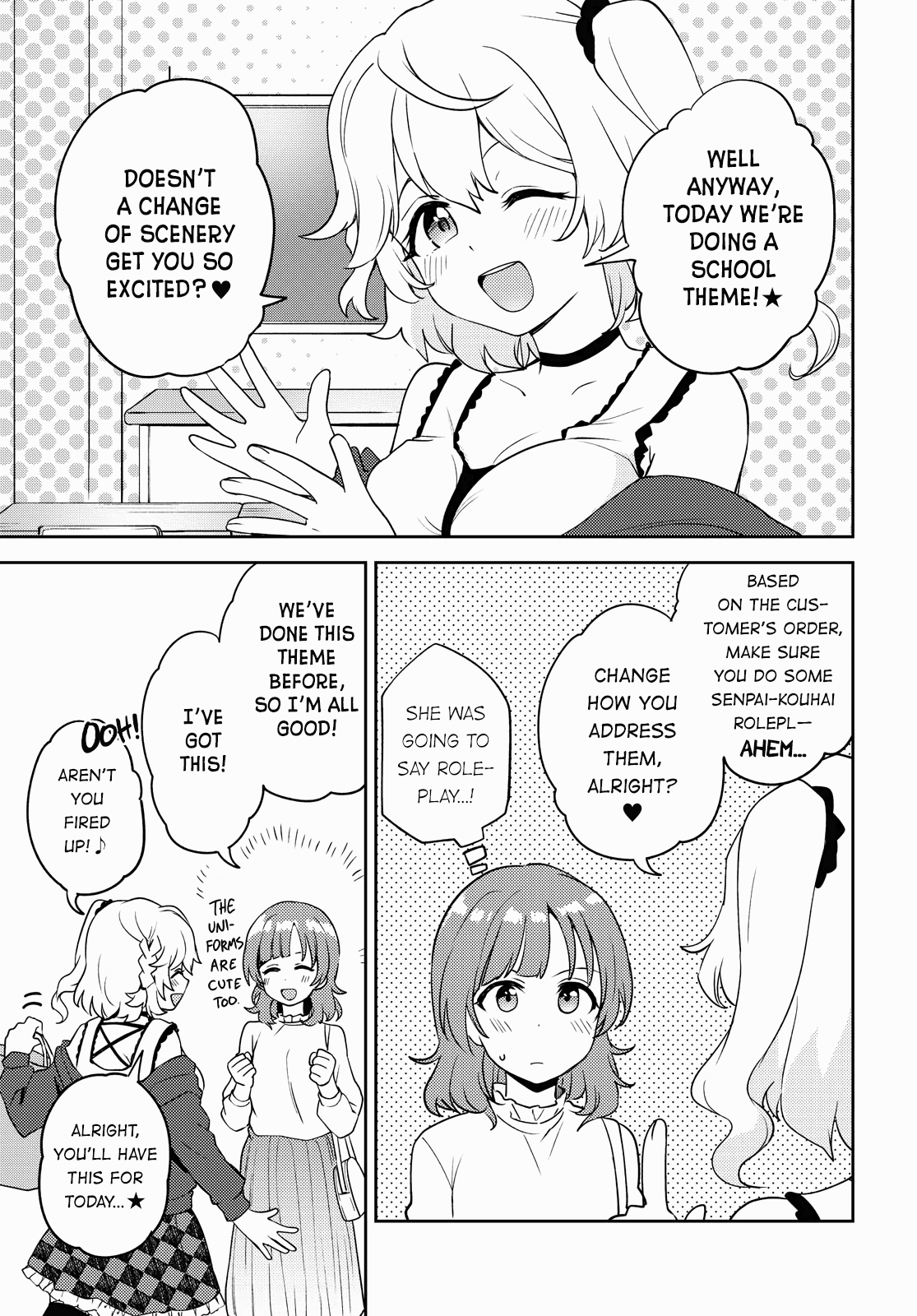 Asumi-chan is interested in Lesbian Brothels! Chapter 6 page 13 - Chapter 6