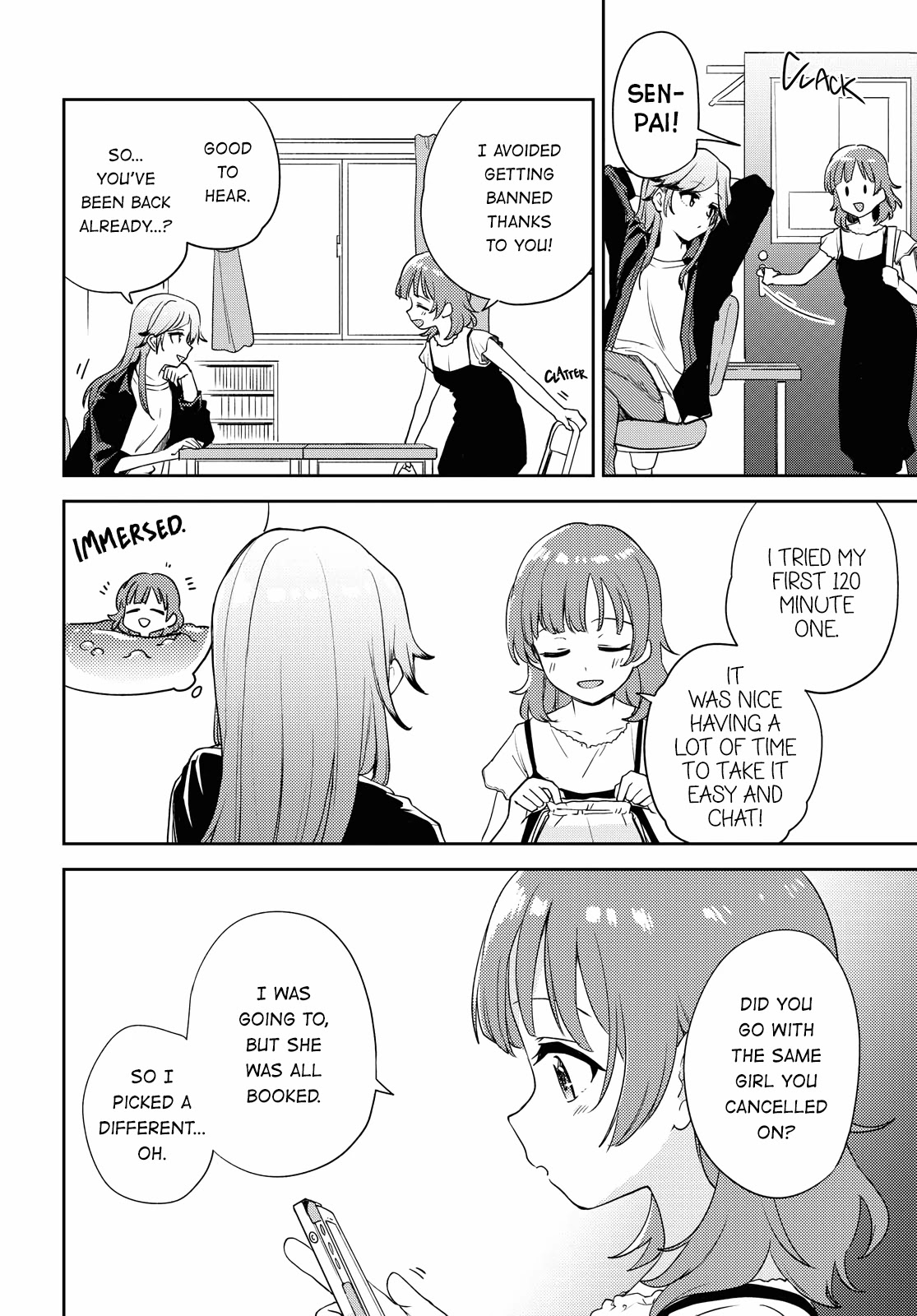 Asumi-chan is interested in Lesbian Brothels! Chapter 7 page 32 - Chapter 7