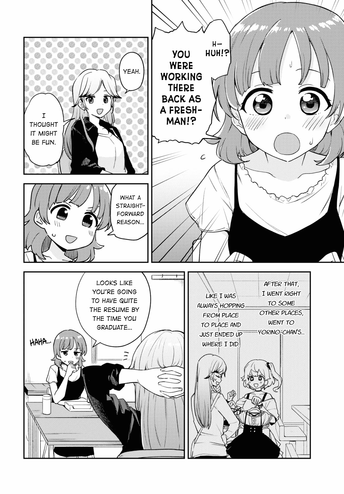Asumi-chan is interested in Lesbian Brothels! Chapter 8 page 4 - Chapter 8
