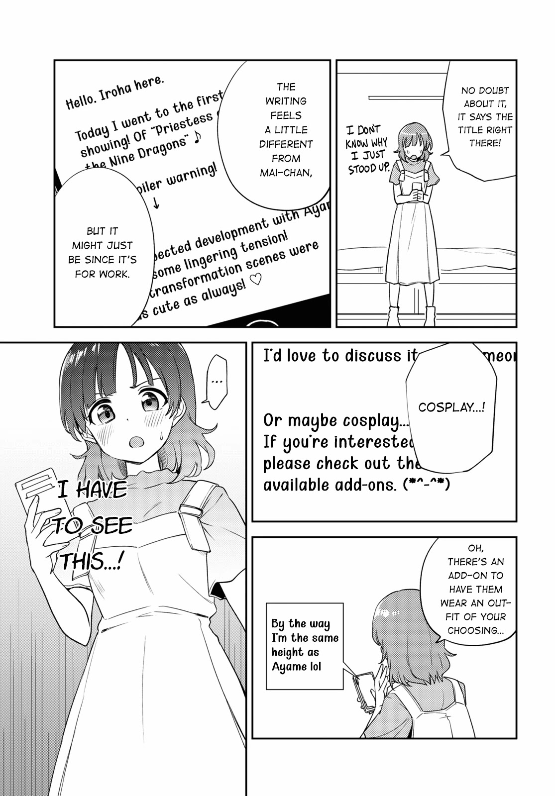 Asumi-chan is interested in Lesbian Brothels! Chapter 9 page 17 - Chapter 9