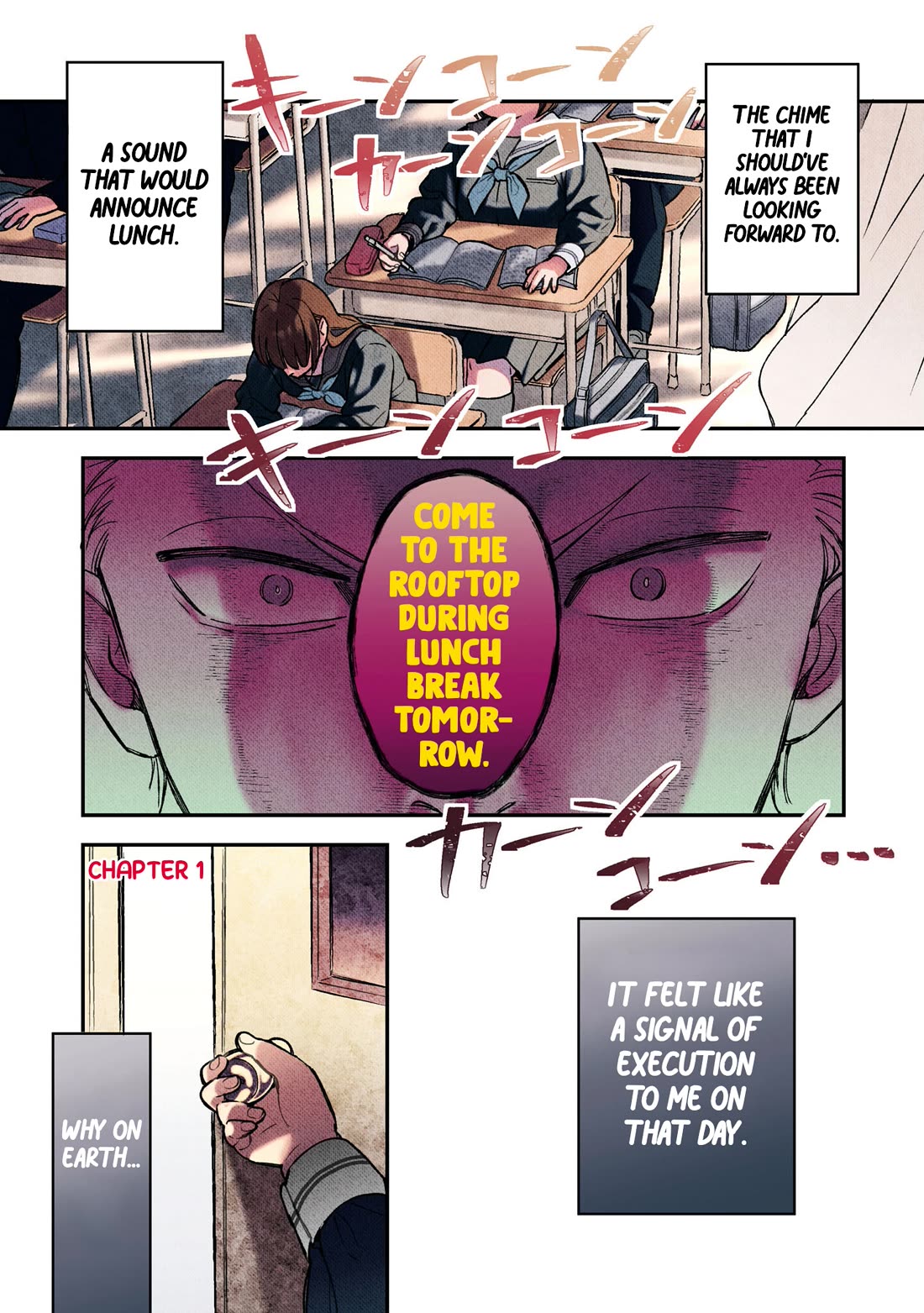 Asura’s Dish of the Day Chapter 1 page 1 - Chapter 1: Pig, Asura, and Ground Meat Cutlet