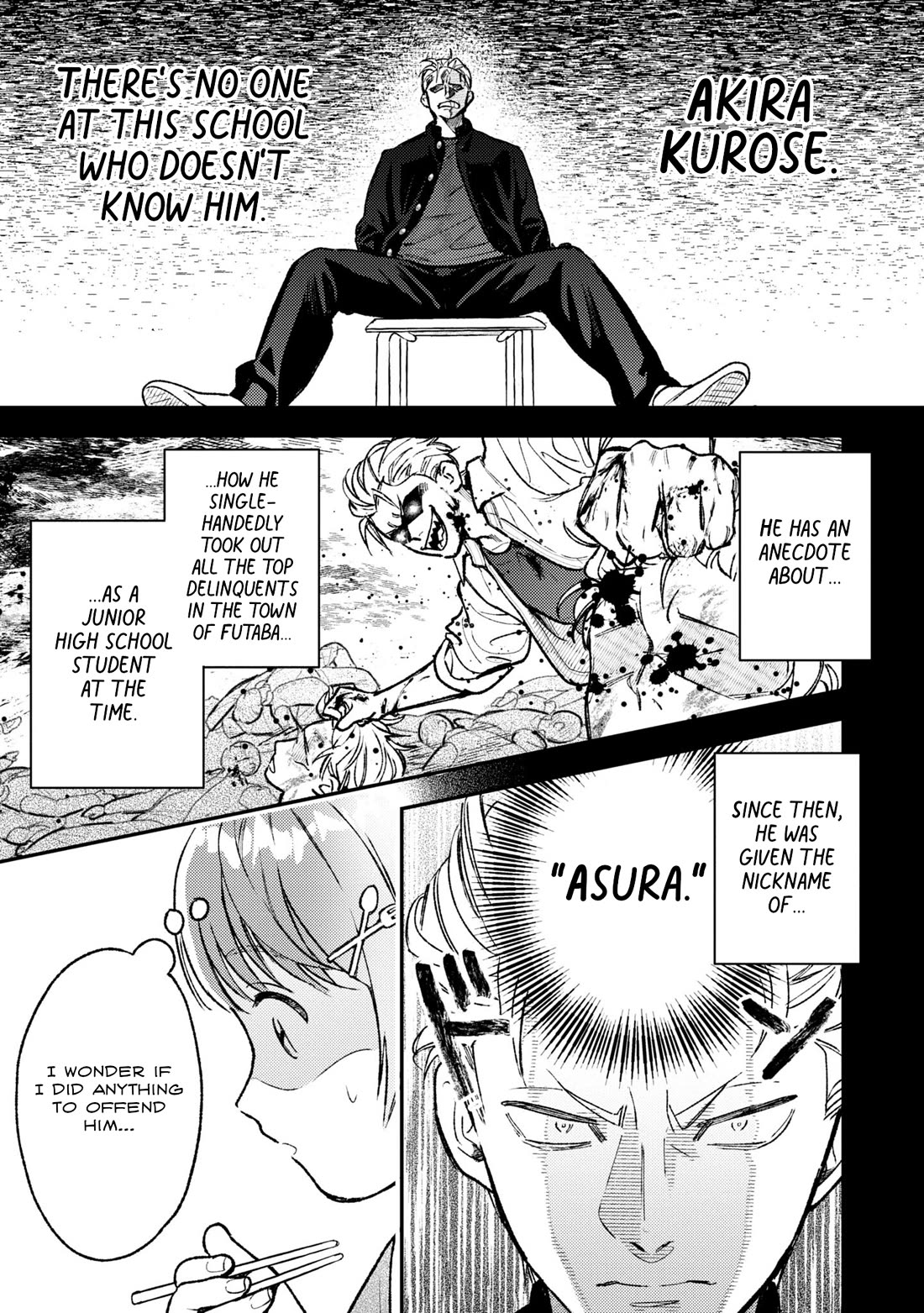 Asura’s Dish of the Day Chapter 1 page 8 - Chapter 1: Pig, Asura, and Ground Meat Cutlet