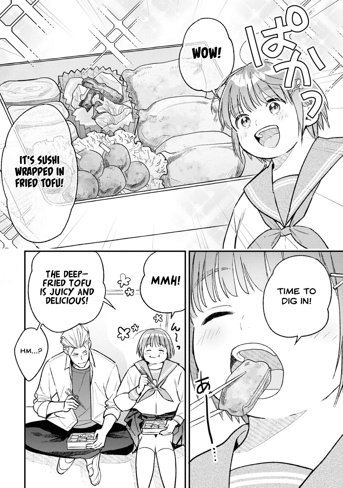 Asura’s Dish of the Day Chapter 7 page 4 - Chapter 7: Suspicious Black Seaweed Bento