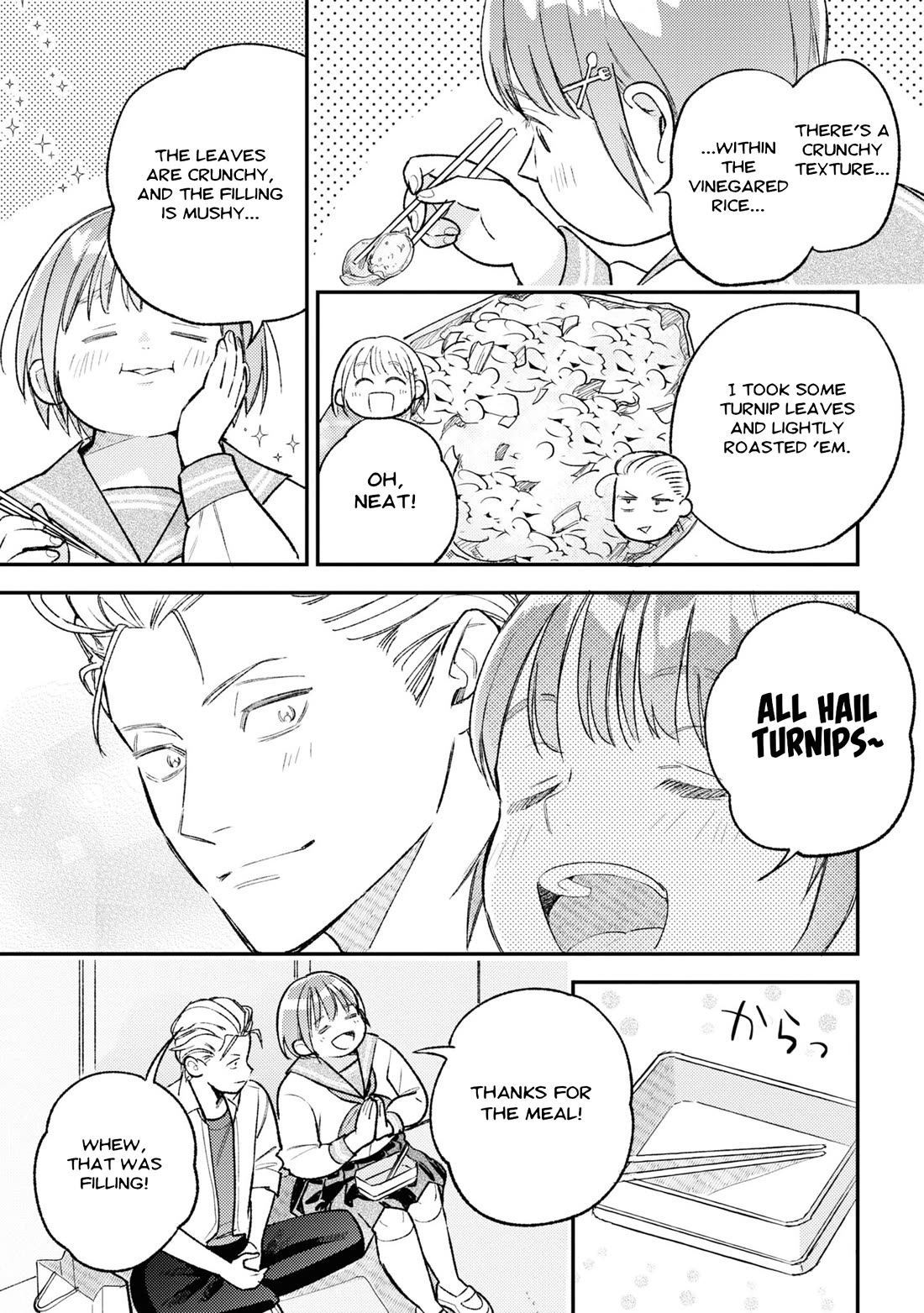 Asura’s Dish of the Day Chapter 7 page 5 - Chapter 7: Suspicious Black Seaweed Bento