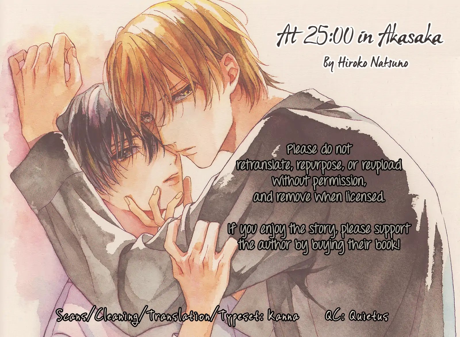 At 25:00, in Akasaka Chapter 1 page 42 - Chapter 1: Scene.1