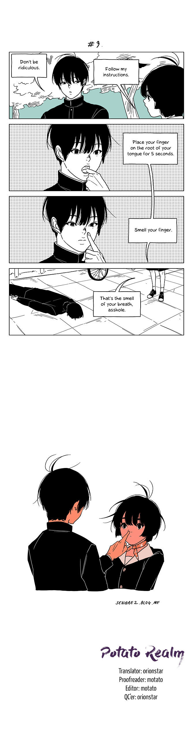 At Each Other's Throats Chapter 1 page 3 - Chapter 1 : Walk In Another's Shoes