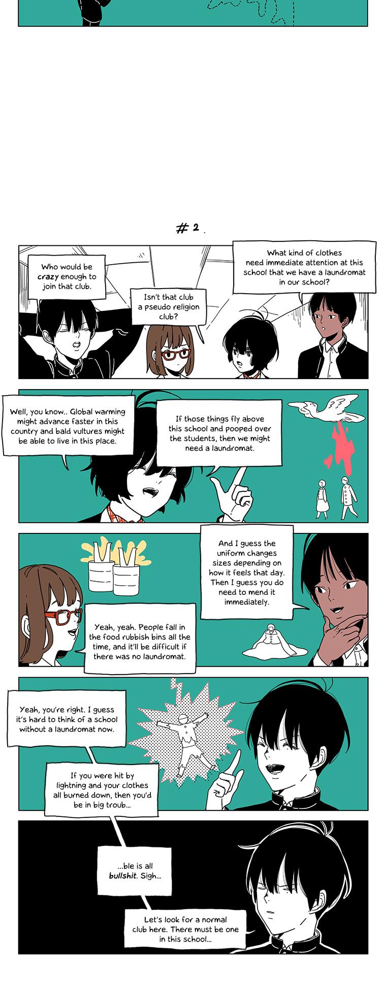 At Each Other's Throats Chapter 103 page 2 - Chapter 103 : Their Exploration of After School Clubs
