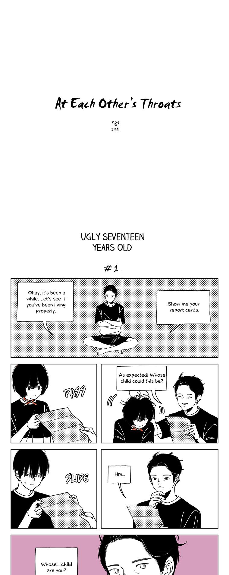 At Each Other's Throats Chapter 114 page 1 - Chapter 114 : Ugly Seventeen-year old