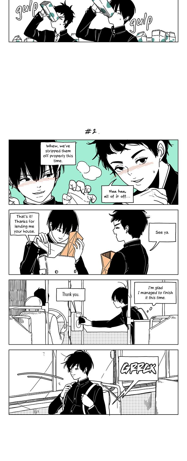 At Each Other's Throats Chapter 13 page 2 - Chapter 13 : Milk Carton LIfe