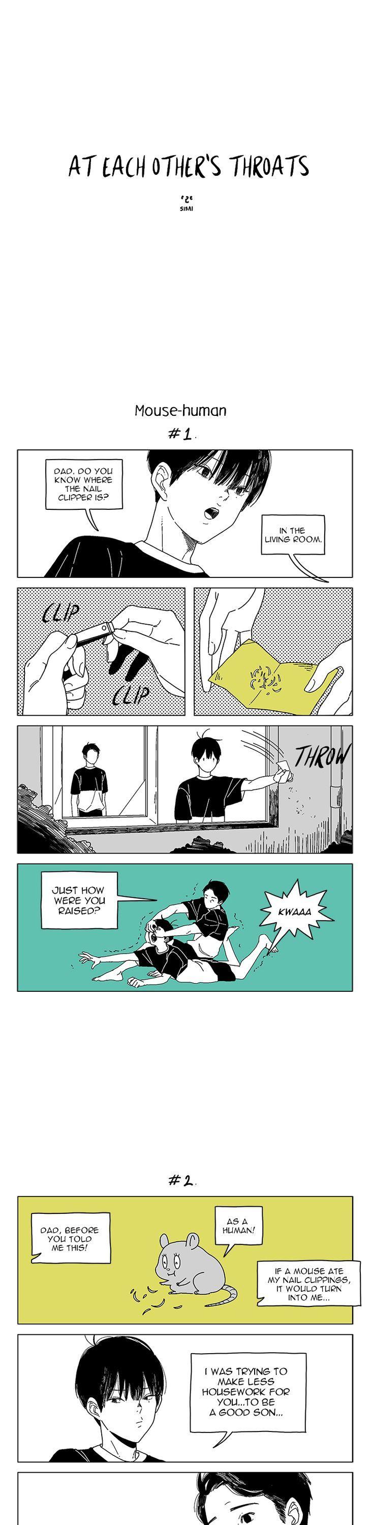 At Each Other's Throats Chapter 132 page 1 - Chapter 132 : Mouse-human