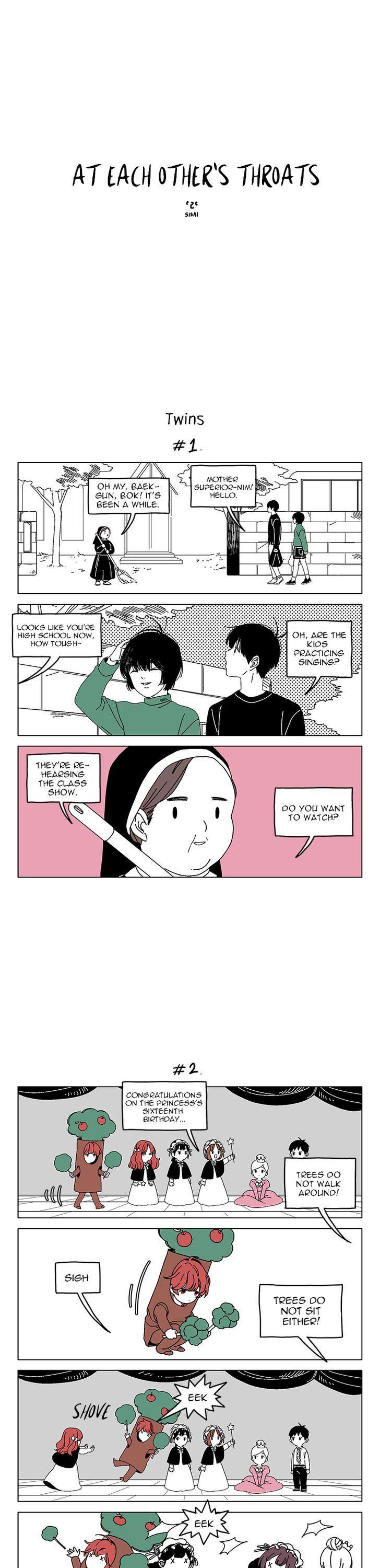 At Each Other's Throats Chapter 133 page 1 - Chapter 133 : Twins