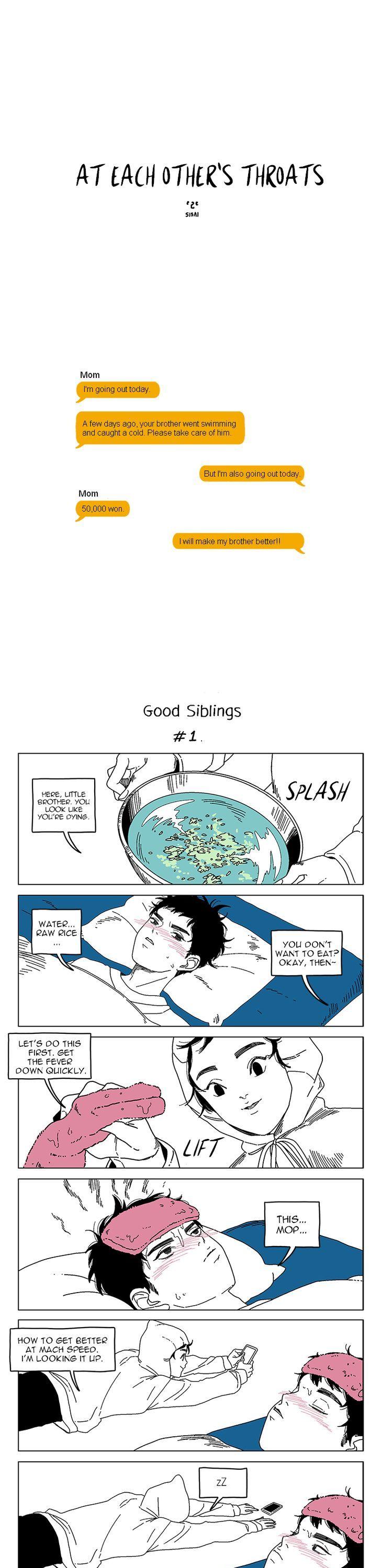At Each Other's Throats Chapter 136 page 1 - Chapter 136 : Good Siblings