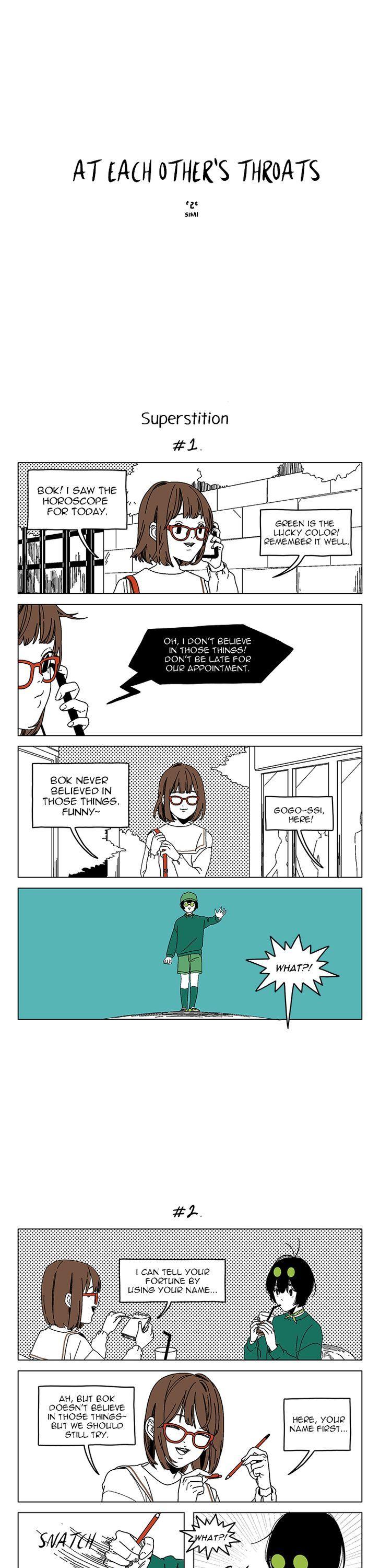 At Each Other's Throats Chapter 137 page 1 - Chapter 137 : Superstition