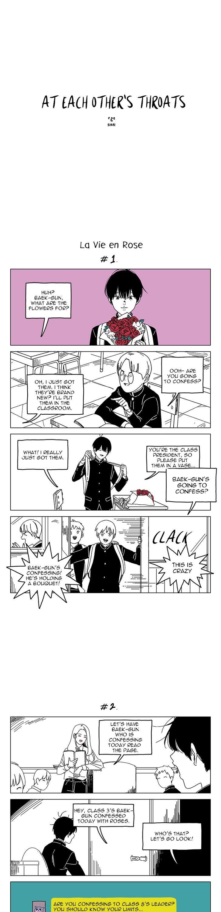 At Each Other's Throats Chapter 144 page 1 - Chapter 144 : La Vie en Rose