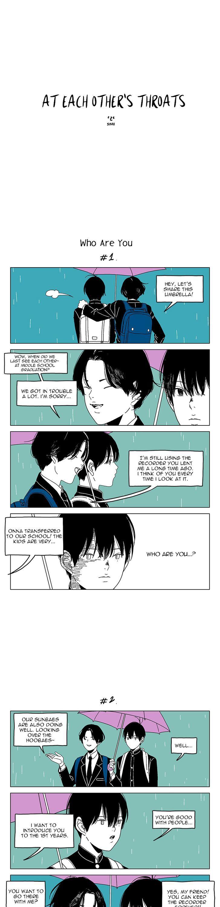 At Each Other's Throats Chapter 145 page 1 - Chapter 145 : Who Are You