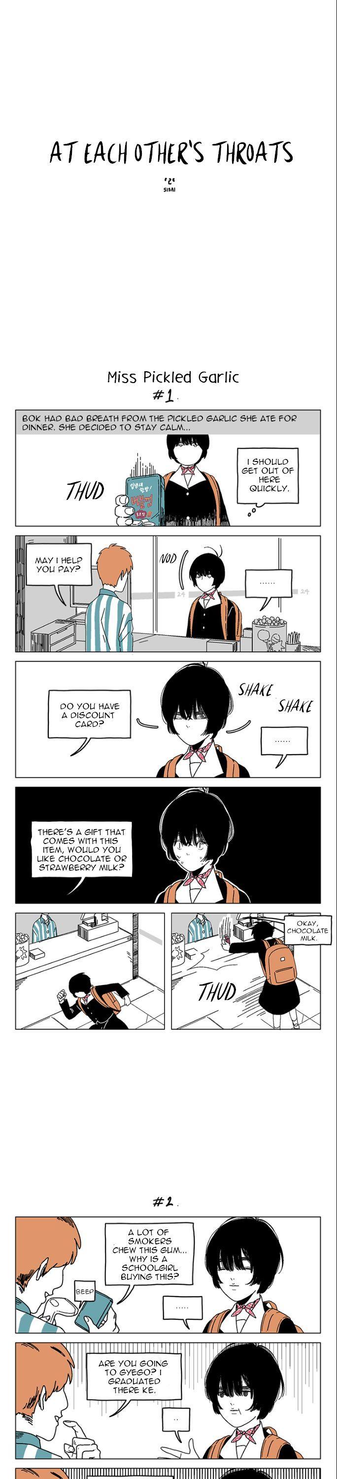 At Each Other's Throats Chapter 150 page 1 - Chapter 150 : Miss Pickled Garlic