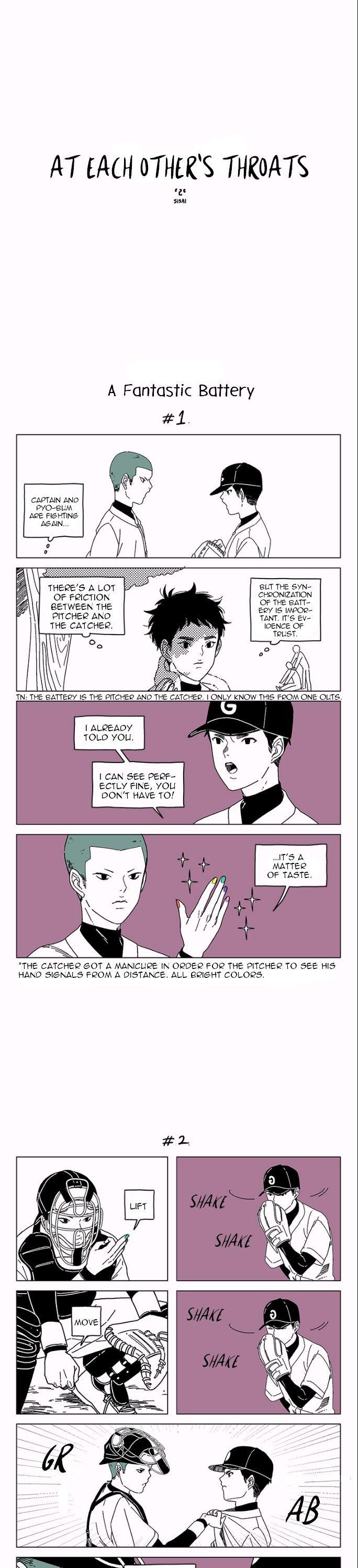At Each Other's Throats Chapter 151 page 1 - Chapter 151 : A Fantastic Battery