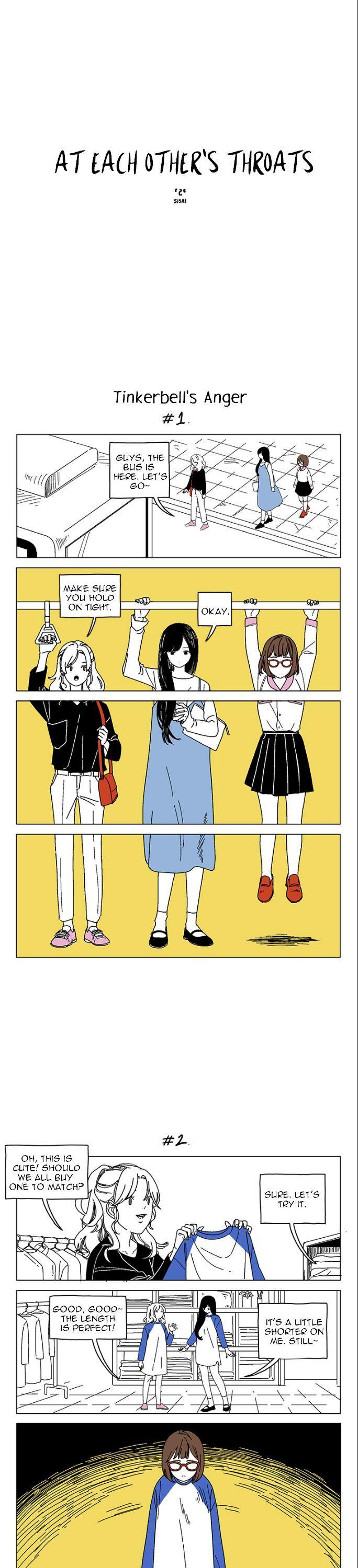 At Each Other's Throats Chapter 155 page 1 - Chapter 155 : Tinkerbell's Anger