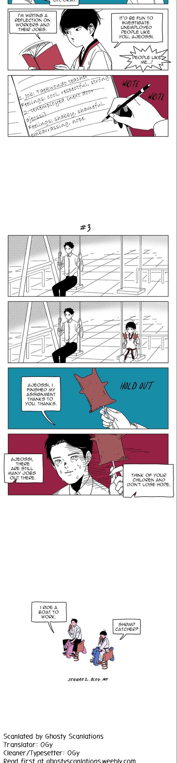 At Each Other's Throats Chapter 156 page 2 - Chapter 156 : Next Door Ajeossi